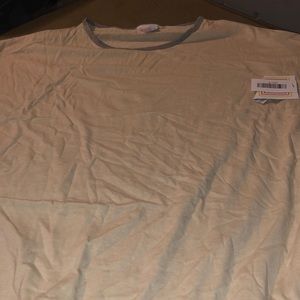 Irma hi lil tunic Grey & cream